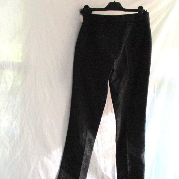 NWT NEW CHRISTIAN DIOR PARIS PANTALON ND Wool Pants Trouser 36 NOIR BLACK - Picture 2 of 8